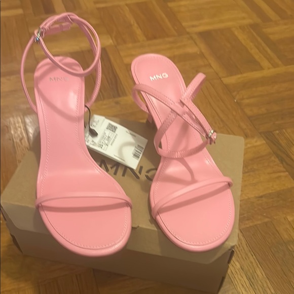 Mango Pink Women's Sandals - Picture 2 of 6